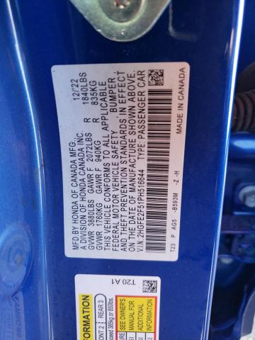 2023 HONDA CIVIC SPOR - 2HGFE2F51PH516644
