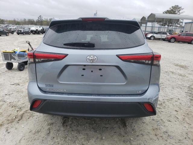 VIN 5TDZZRAHXMS086085 2021 Toyota Highlander, L no.6