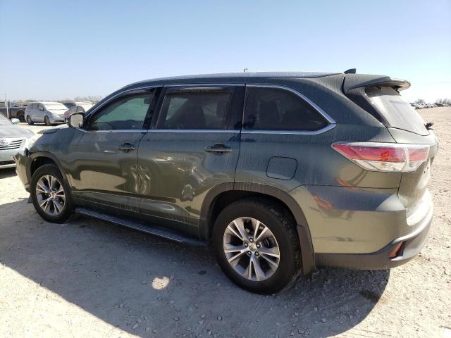 VIN 5TDKKRFHXES008597 2014 Toyota Highlander, Xle no.2