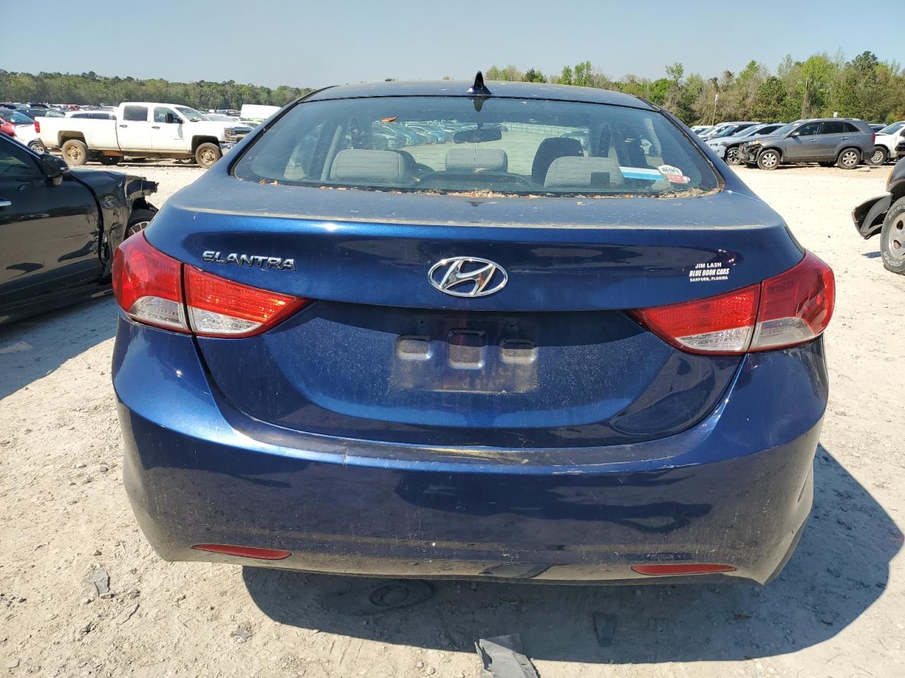 KMHDH4AE6DU790782 2013 Hyundai Elantra Gls