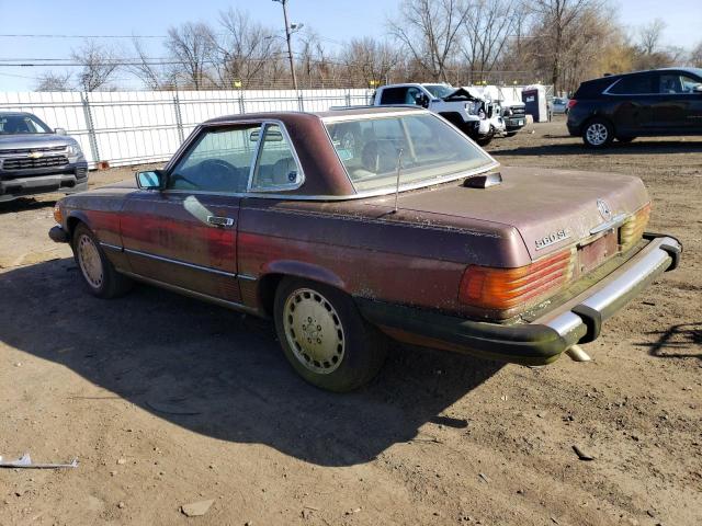 1987 Mercedes-Benz 560 Sl VIN: WDBBA48DXHA062949 Lot: 46831884