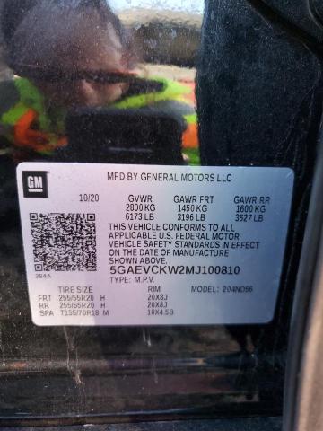 2021 BUICK ENCLAVE AV - 5GAEVCKW2MJ100810