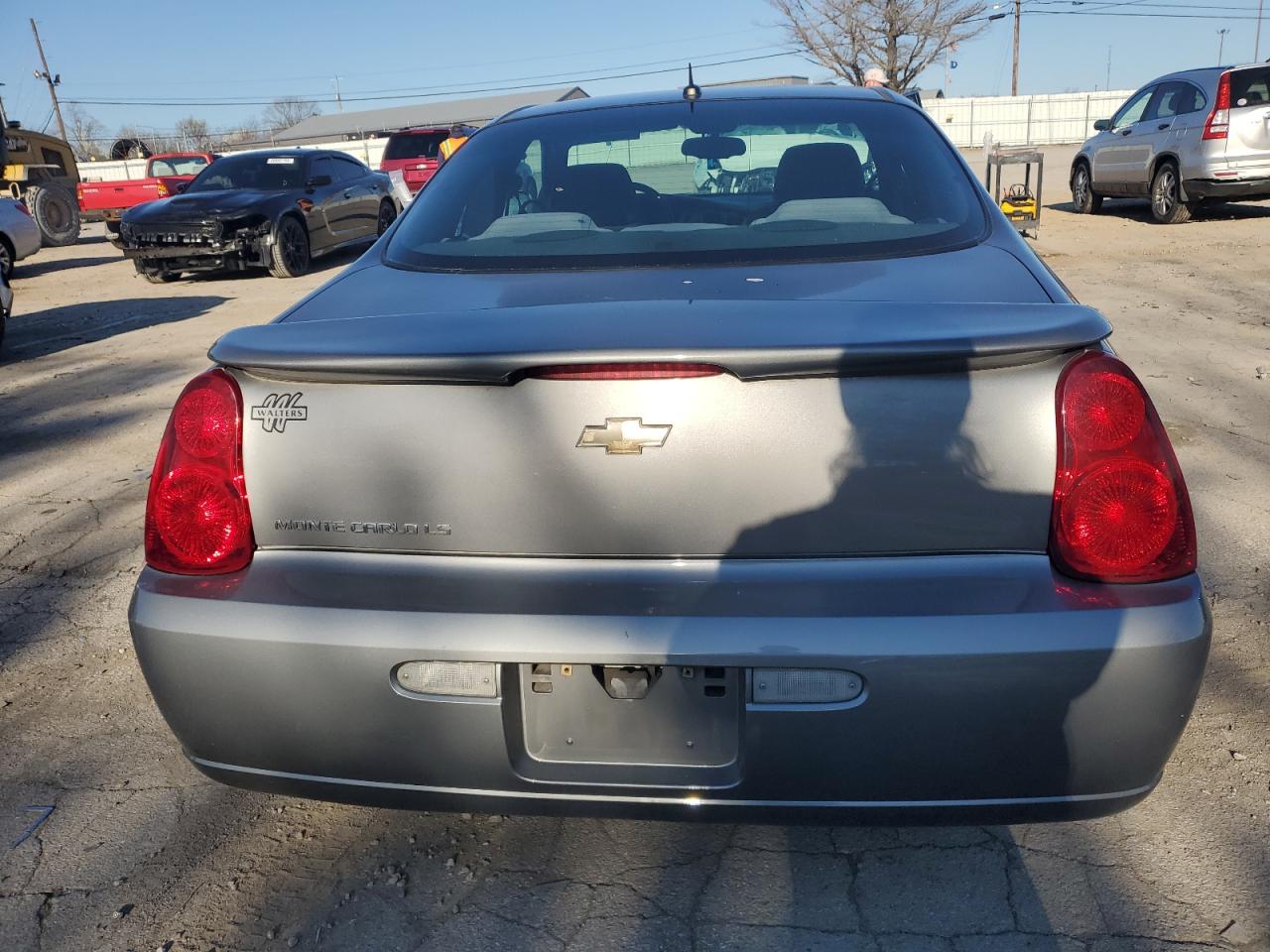 2G1WJ15K069438709 2006 Chevrolet Monte Carlo Ls