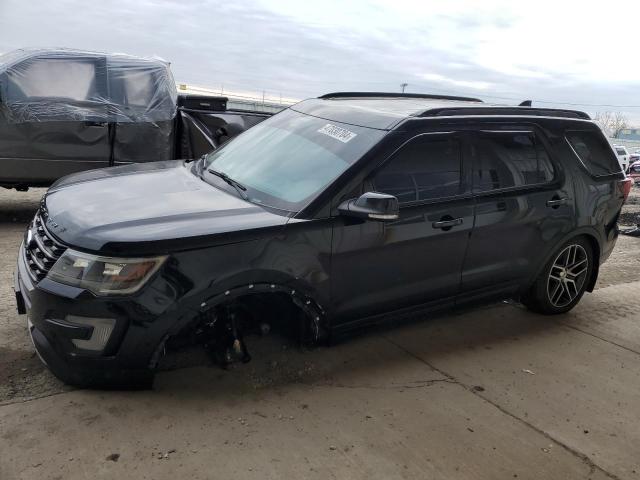 Lot #2445826391 2017 FORD EXPLORER S salvage car