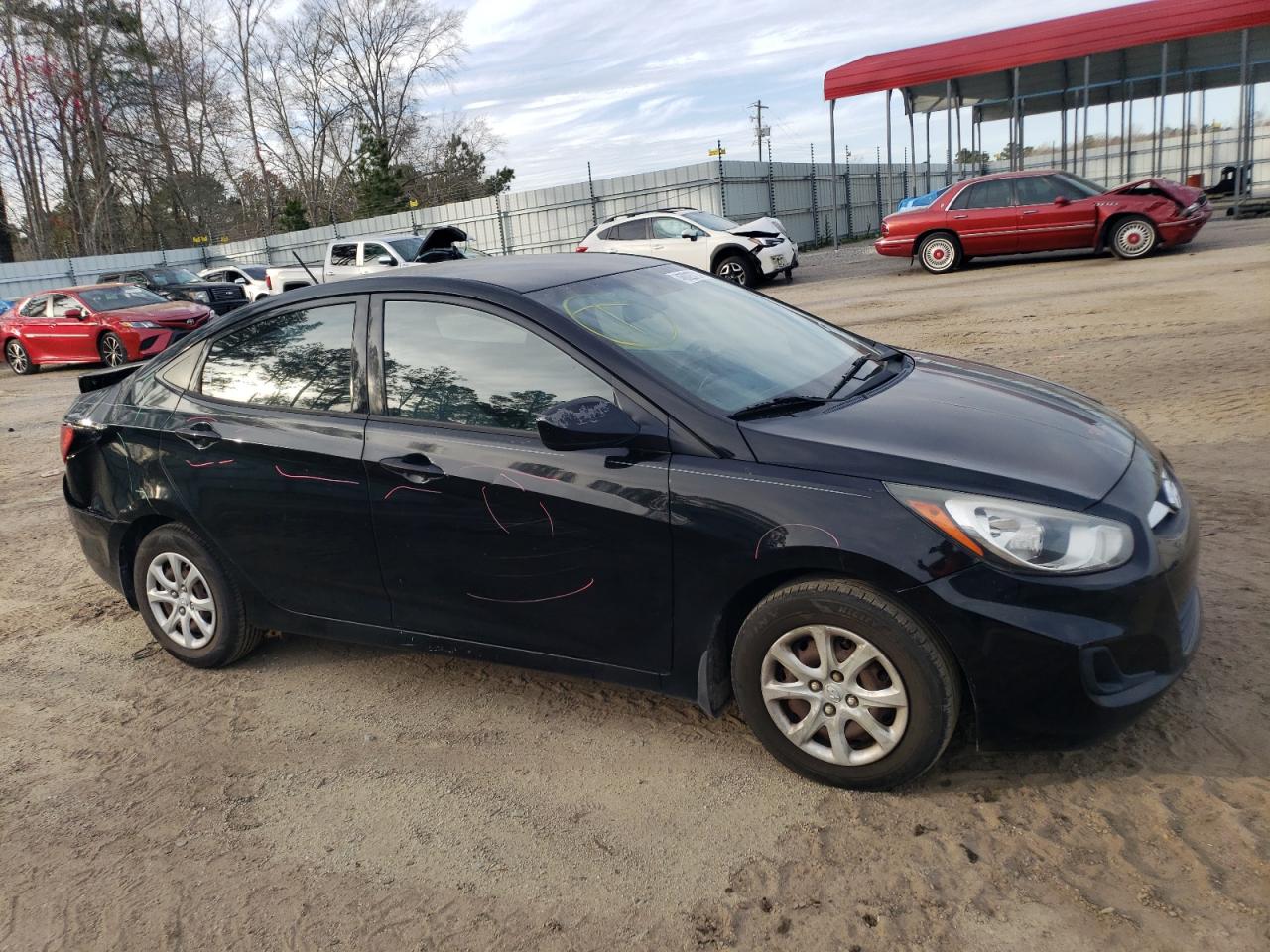 2013 Hyundai Accent Gls vin: KMHCT4AE6DU479203