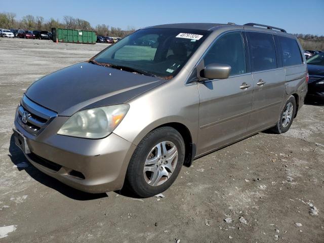 Lot #2459895163 2005 HONDA ODYSSEY EX salvage car