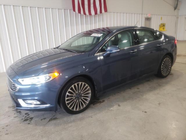 Lot #2471184094 2018 FORD FUSION TIT salvage car