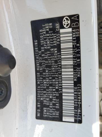 2016 Toyota Corolla L VIN: 5YFBURHE1GP485301 Lot: 48146574