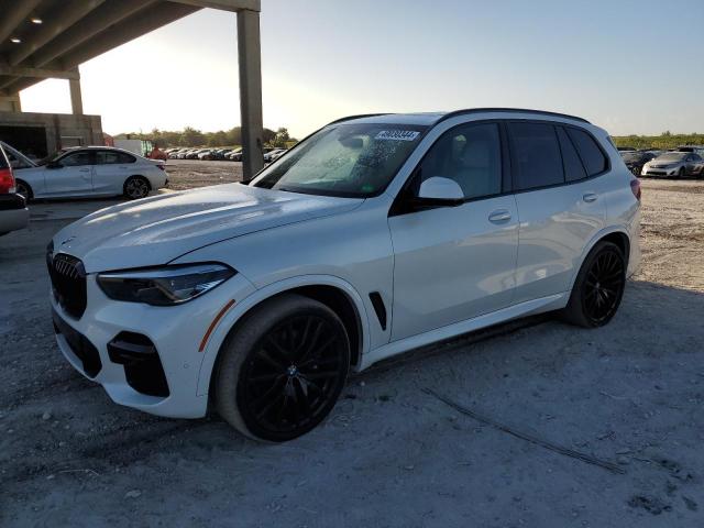 Lot #2442998195 2022 BMW X5 M50I salvage car