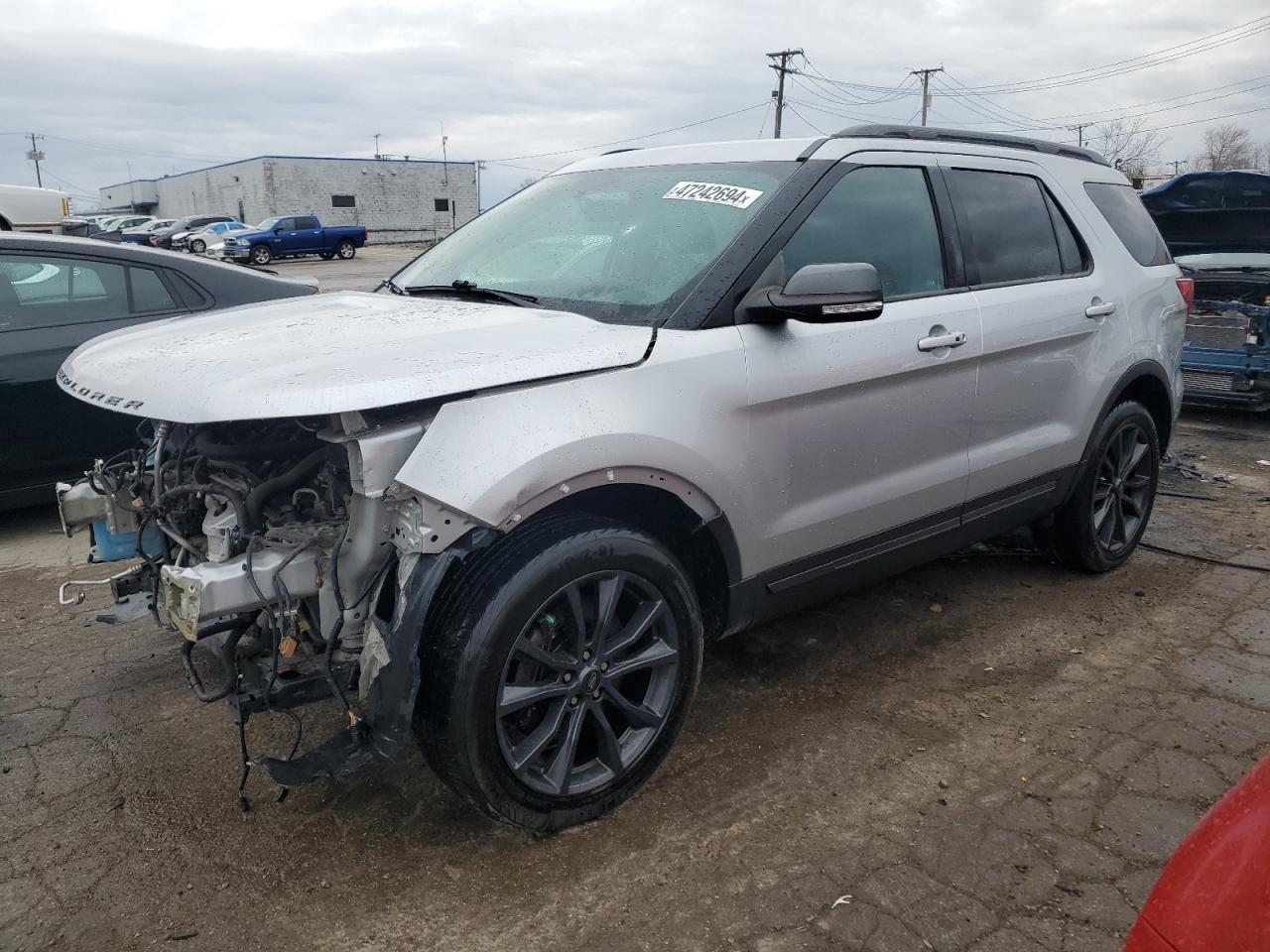 2018 Ford Explorer Xlt vin: 1FM5K8D87JGA10270