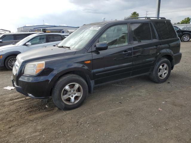 Lot #2413999100 2007 HONDA PILOT EXL salvage car