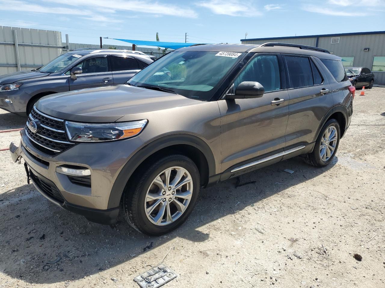 Lot #3316837688 2021 FORD EXPLORER X