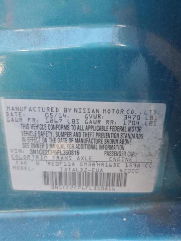 2015 NISSAN VERSA NOTE - 3N1CE2CP6FL350816