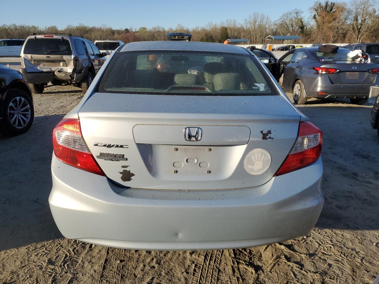 2012 Honda Civic Lx vin: 2HGFB2F55CH545566