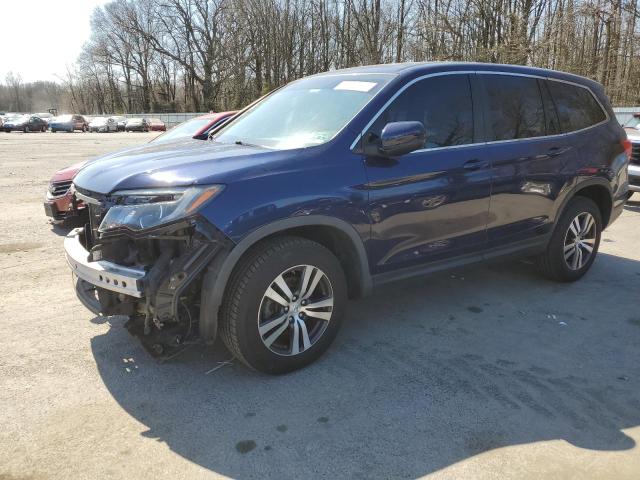 Lot #2428264407 2018 HONDA PILOT EXL salvage car