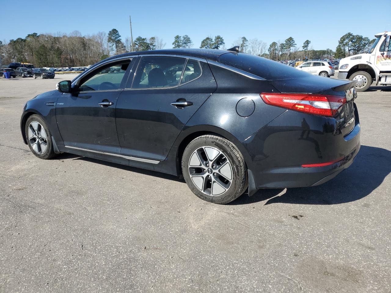 2013 Kia Optima Hybrid vin: KNAGM4ADXD5041852