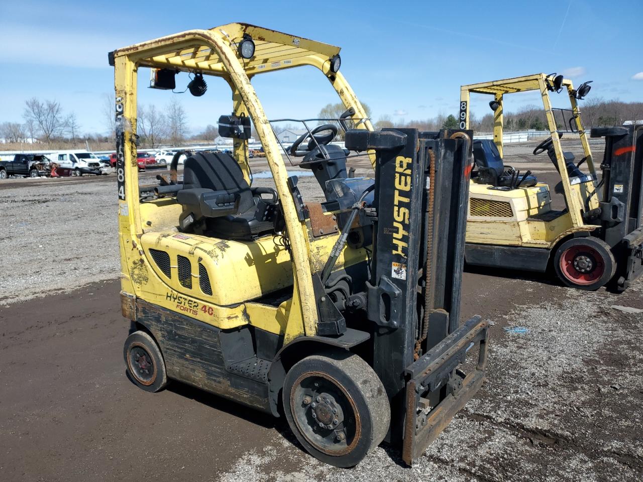 Lot #3242791965 2009 HYST FORKLIFT