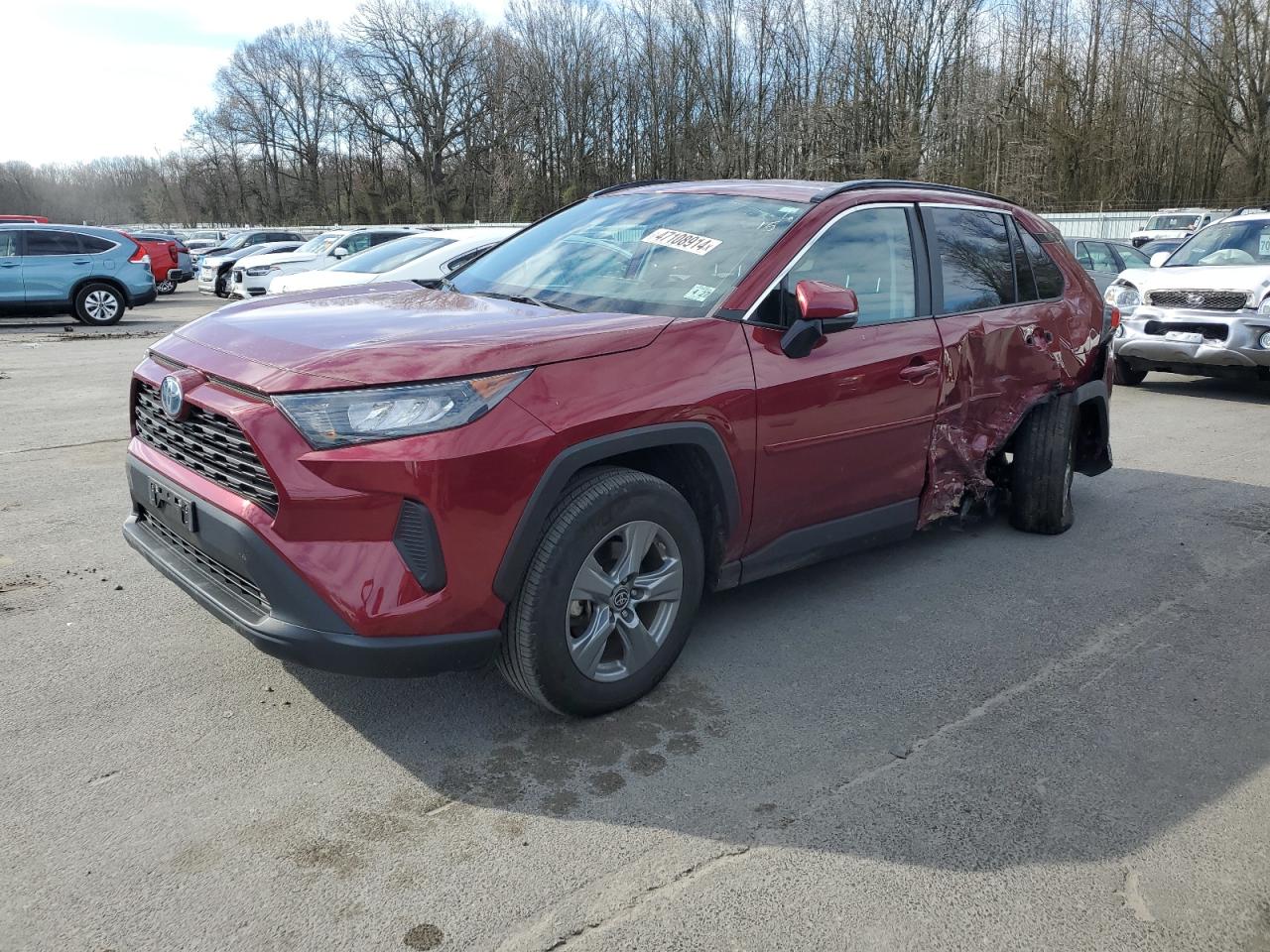 2T3MWRFVXNW136324 2022 Toyota Rav4 Le