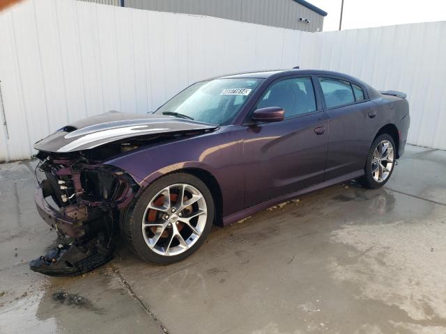 Lot #2448538809 2021 DODGE CHARGER GT salvage car