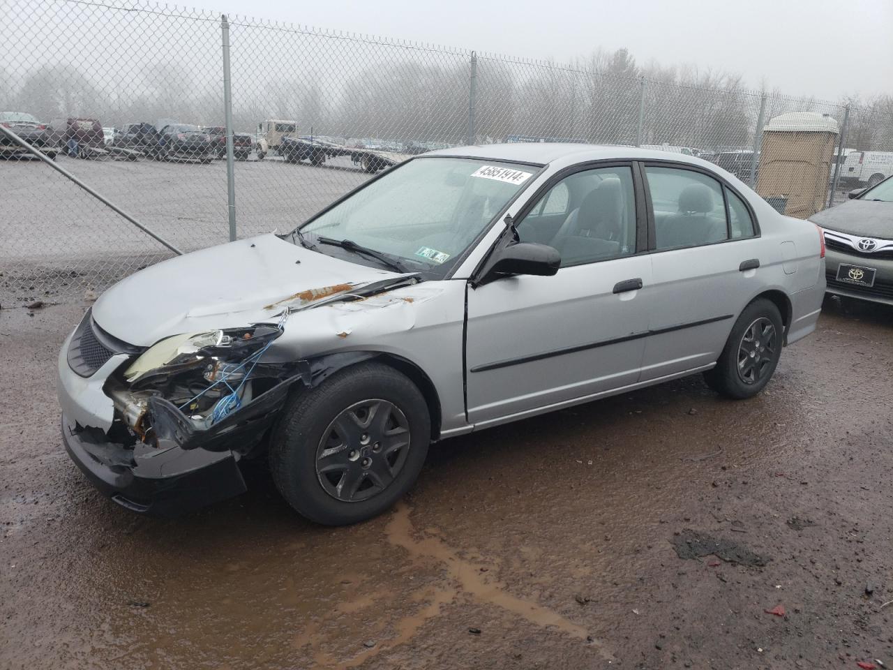 2HGES15184H564618 2004 Honda Civic Dx