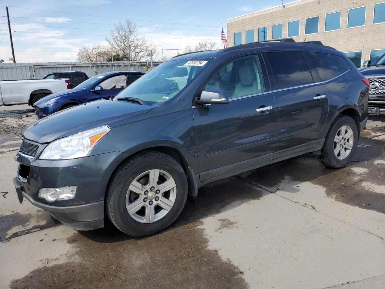 1GNKVJED2CJ301628 2012 Chevrolet Traverse Lt