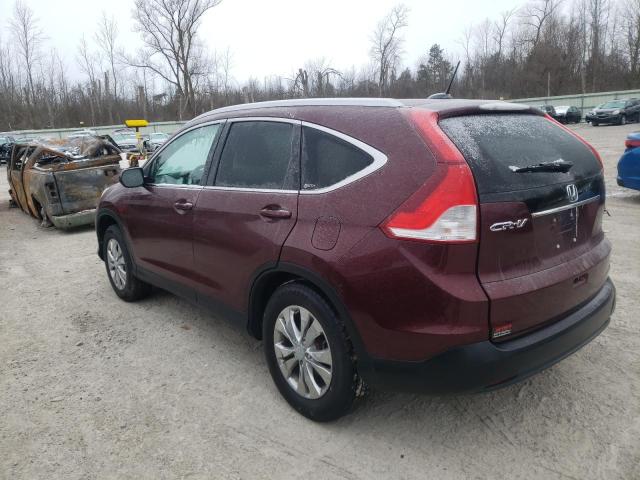 Vin: 5j6rm3h72cl021895, lot: 47700624, honda crv exl 20122