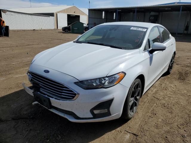 Lot #2473611476 2020 FORD FUSION SE salvage car