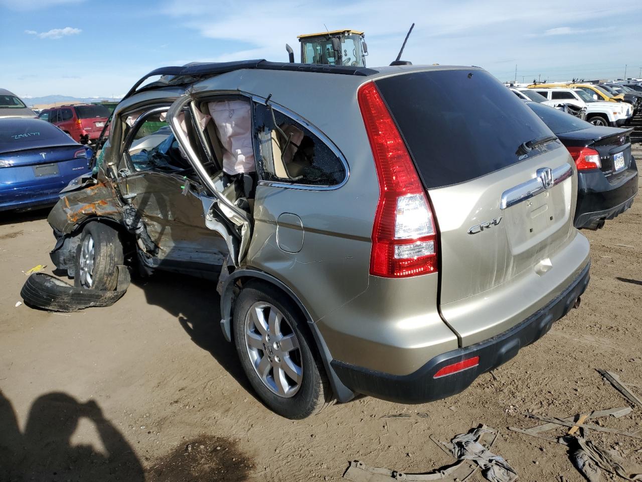 JHLRE48717C039595 2007 Honda Cr-V Exl