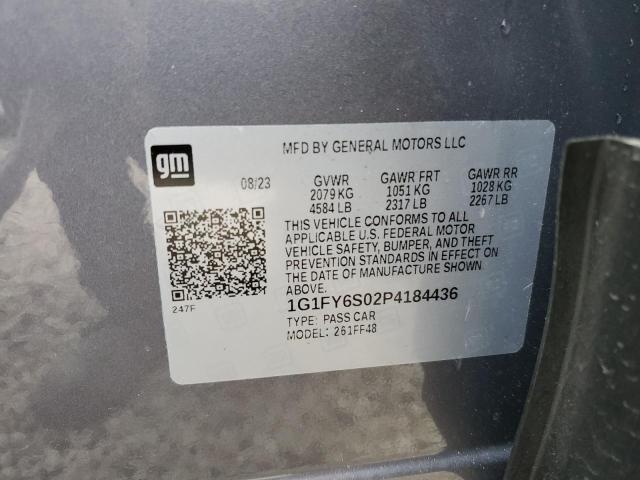2023 Chevrolet Bolt Euv Lt VIN: 1G1FY6S02P4184436 Lot: 48734694