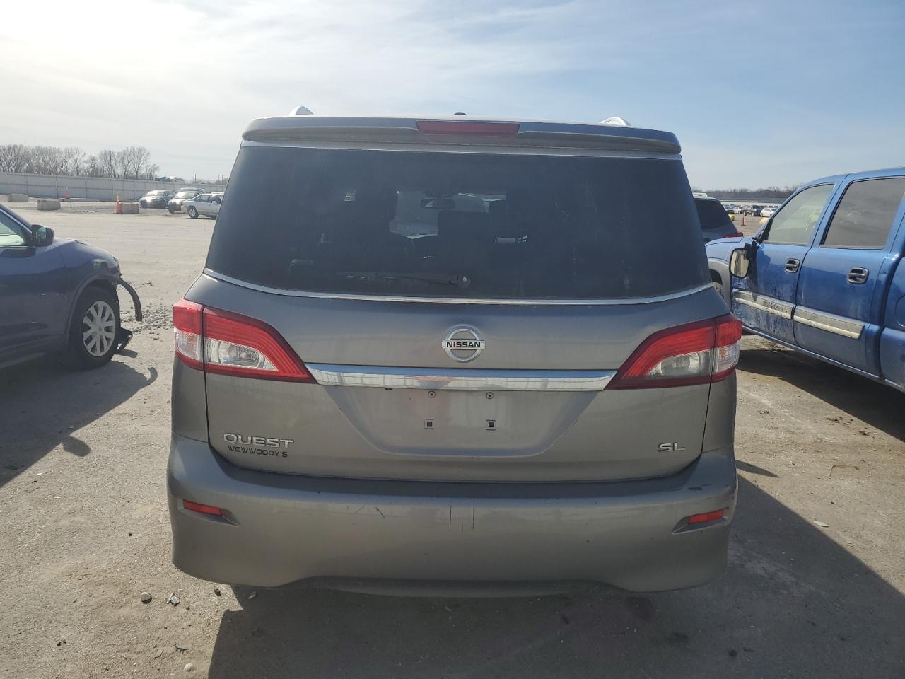 2013 Nissan Quest S vin: JN8AE2KP2D9067104