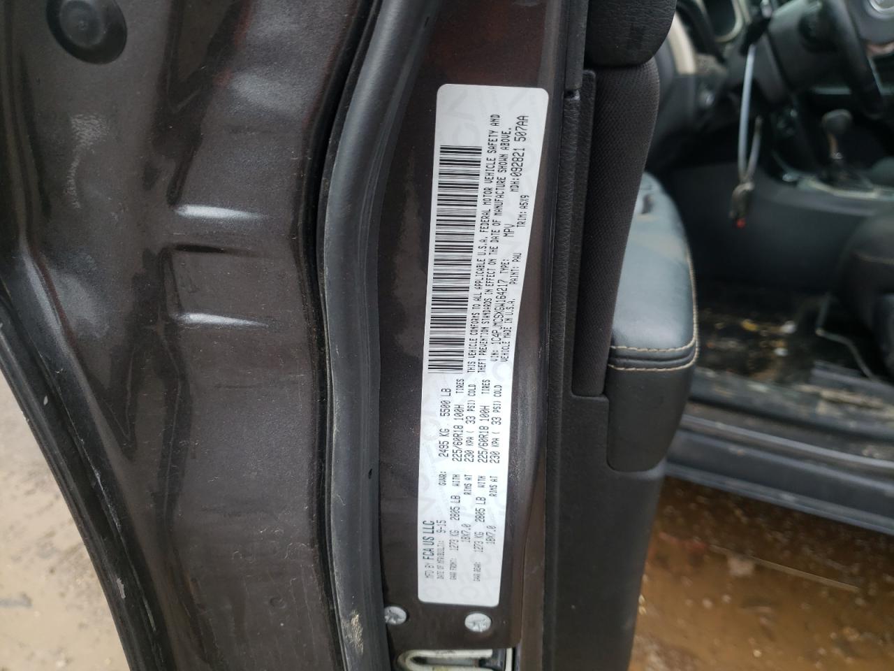 1C4PJMCSXGW164217 2016 Jeep Cherokee Latitude