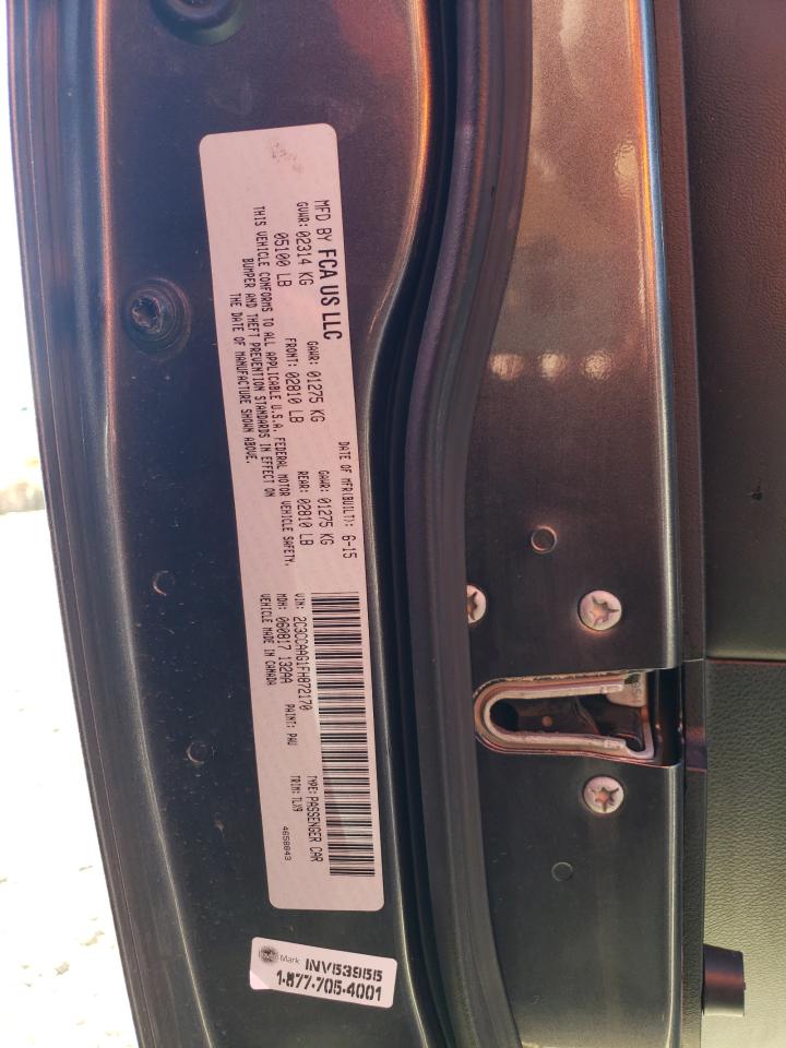 2C3CCAAG1FH872170 2015 Chrysler 300 Limited