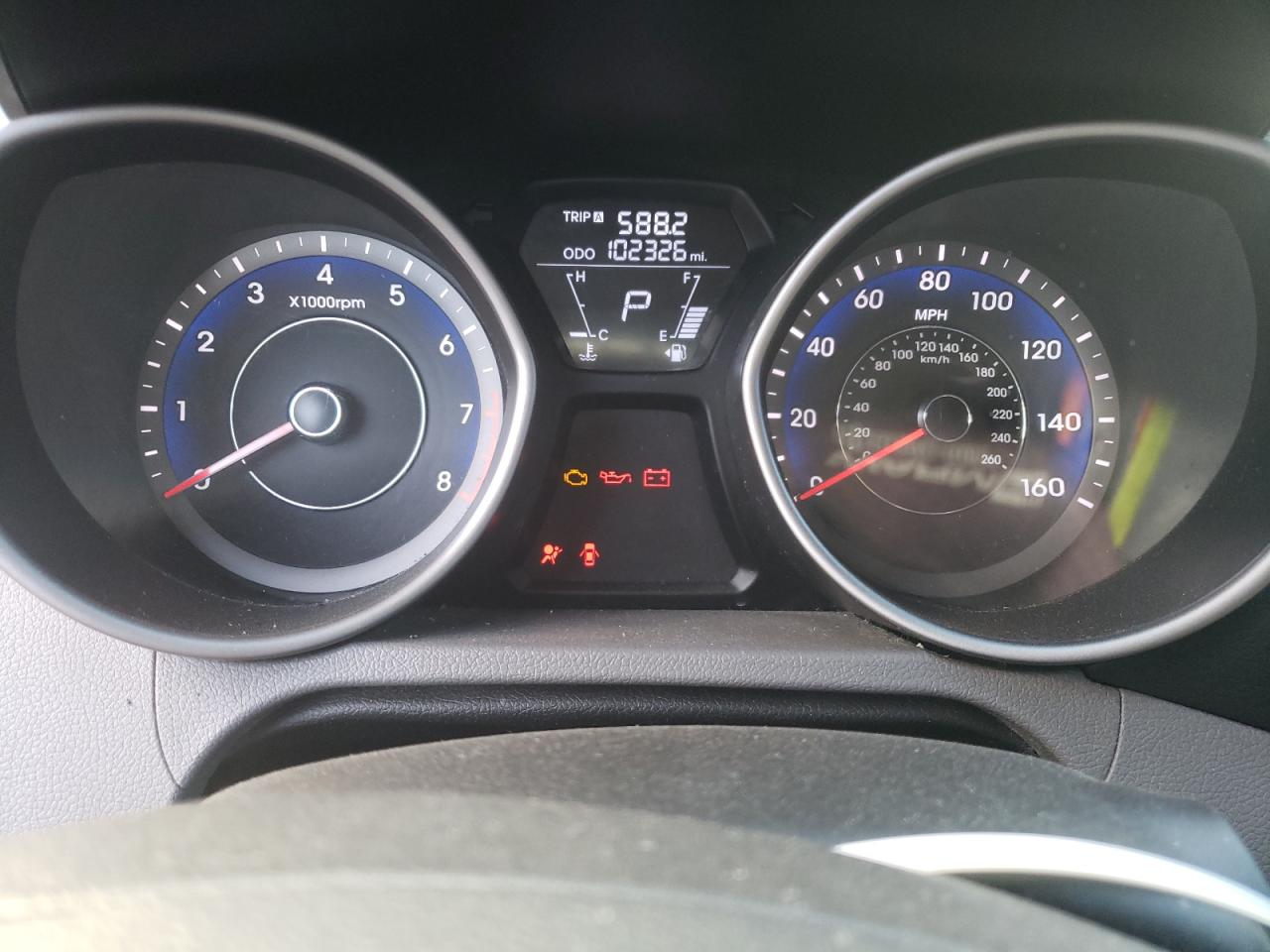 KMHDH4AE9DU946300 2013 Hyundai Elantra Gls