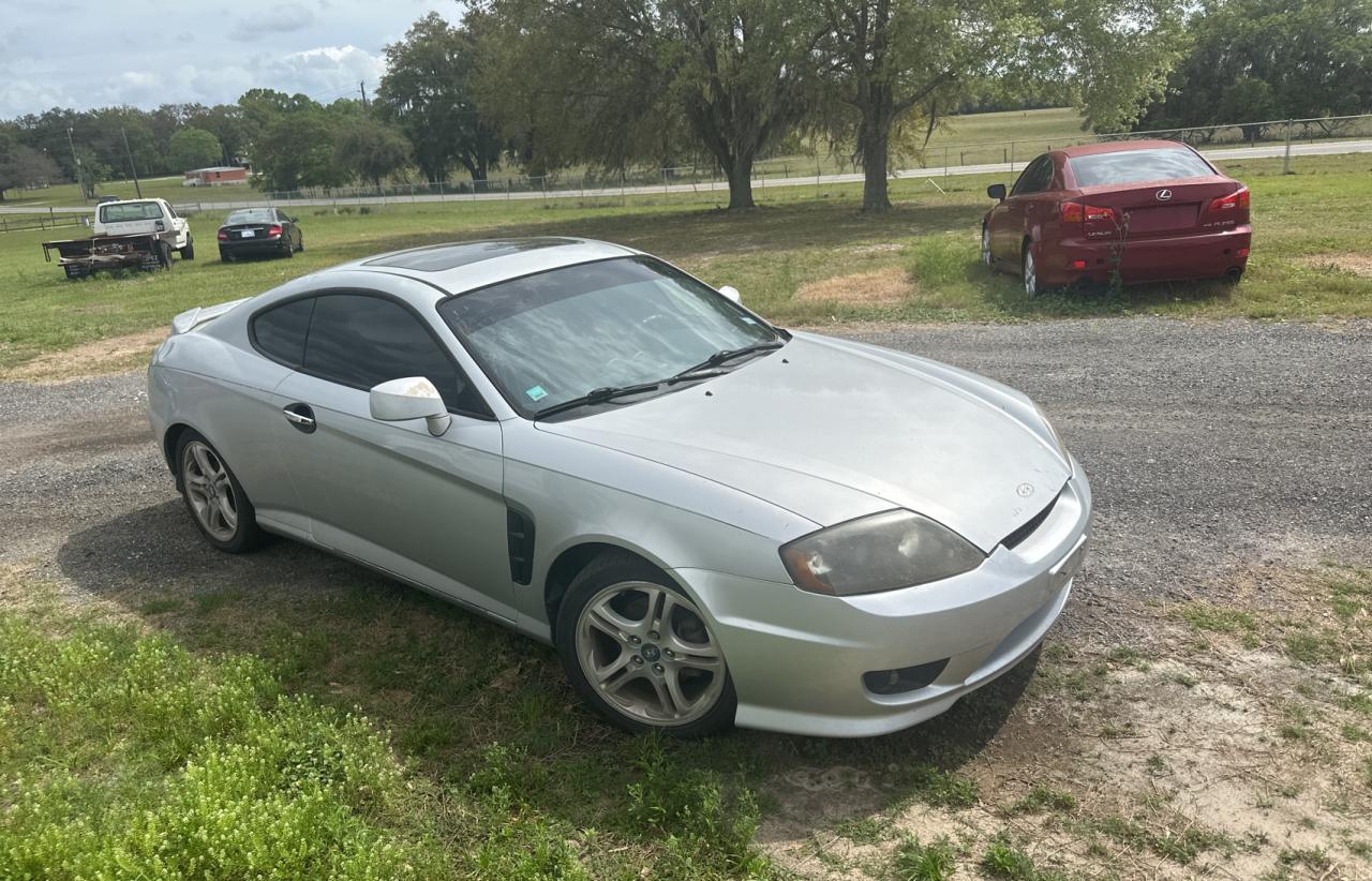 KMHHN65F85U183258 2005 Hyundai Tiburon Gt