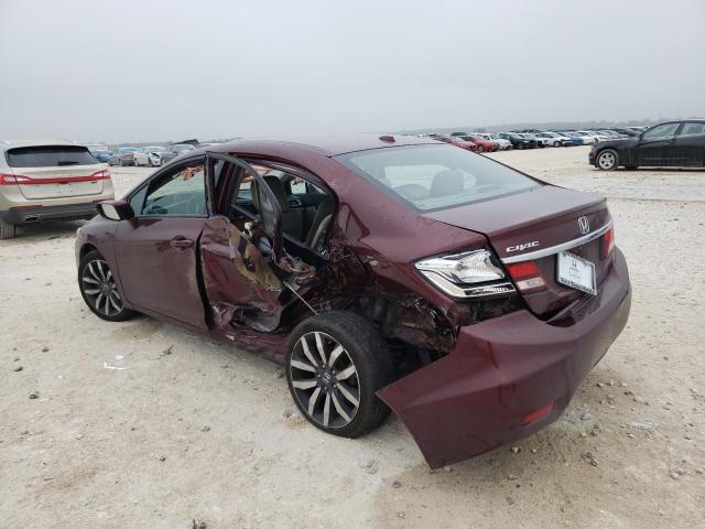 2015 HONDA CIVIC EXL - 2HGFB2F97FH533815