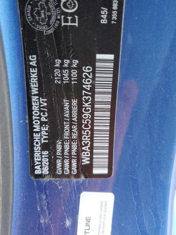 2016 BMW 435 XI - WBA3R5C59GK374626