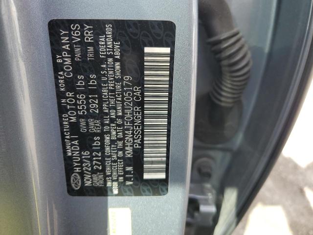 2017 GENESIS G80 ULTIMA - KMHGN4JF0HU205179
