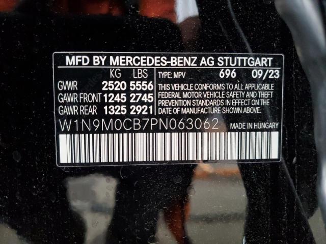 2023 MERCEDES-BENZ EQB 250+ W1N9M0CB7PN063062