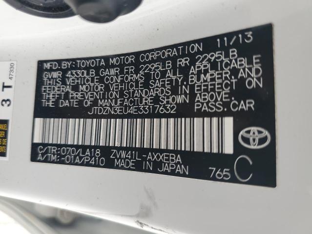 2014 Toyota Prius V VIN: JTDZN3EU4E3317632 Lot: 48485074