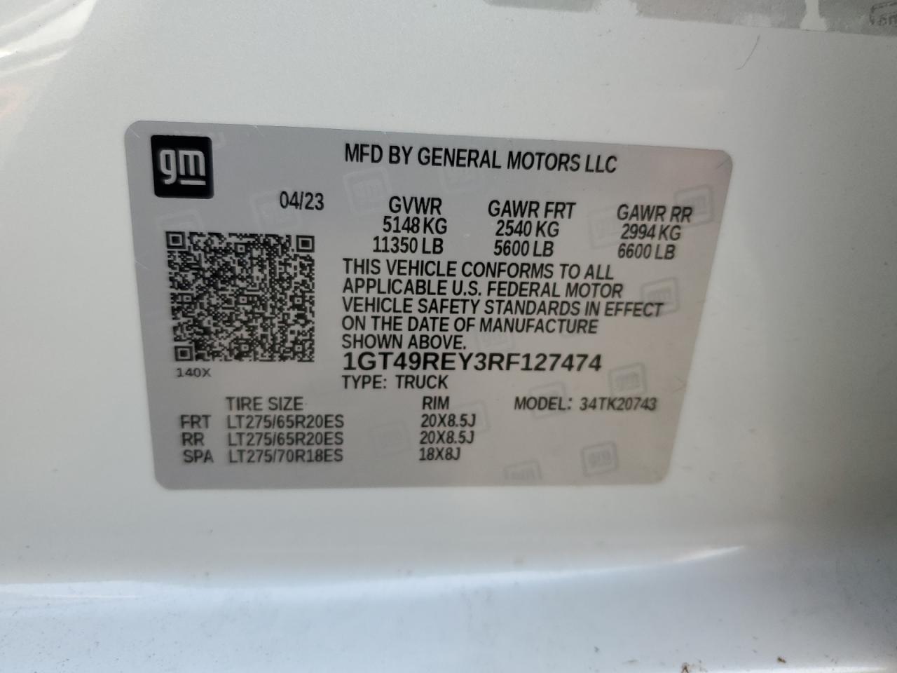 1GT49REY3RF127474 2024 GMC Sierra K2500 Denali