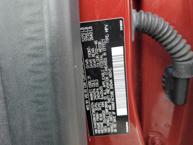 Паркетники VOLVO XC60 2015 Красный