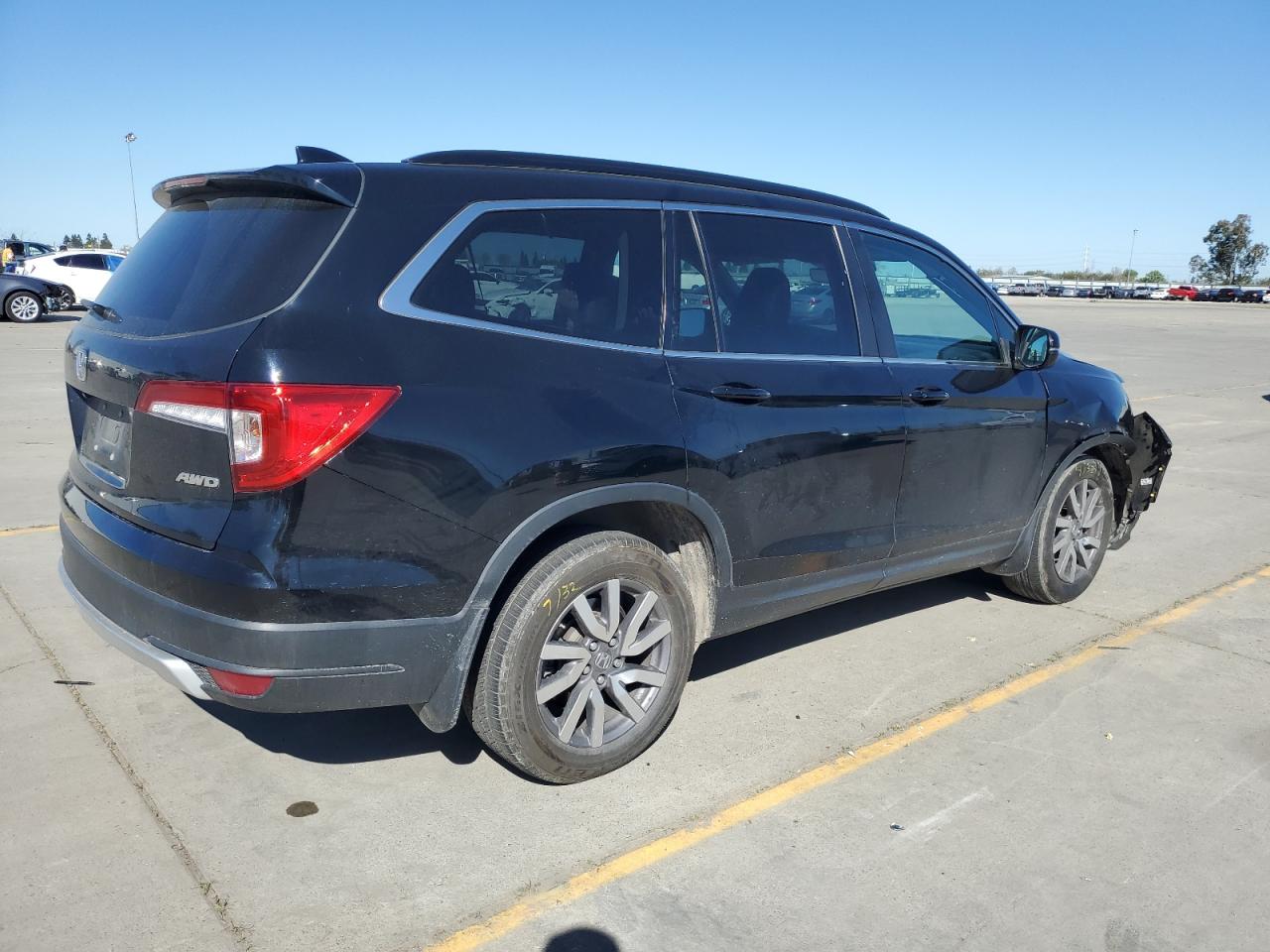 2019 Honda Pilot Exl vin: 5FNYF6H50KB087116