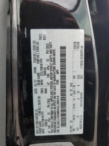 2017 LINCOLN MKC PREMIE 5LMCJ1D98HUL35013