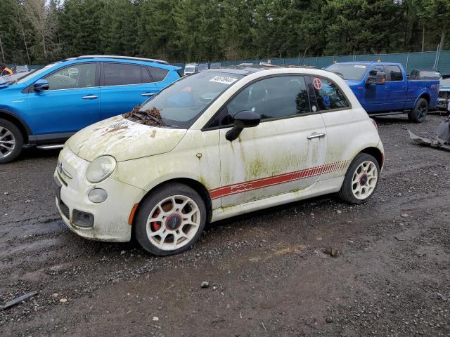 Lot #2459814986 2012 FIAT 500 SPORT salvage car