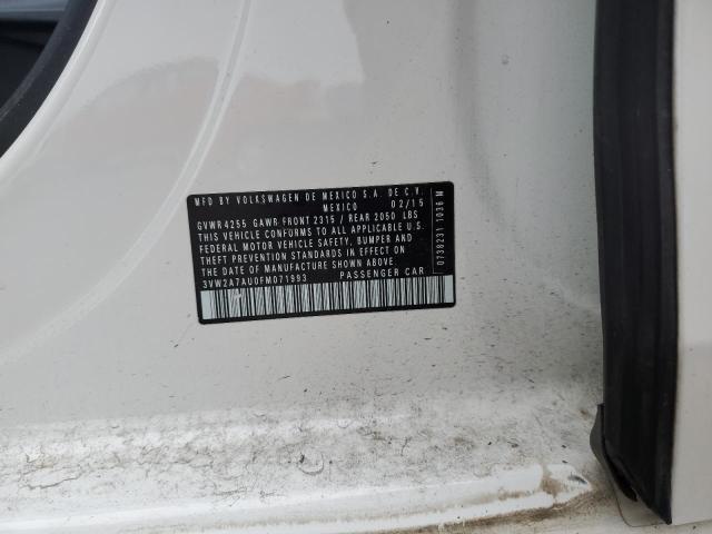 2015 VOLKSWAGEN GOLF TDI - 3VW2A7AU0FM071993