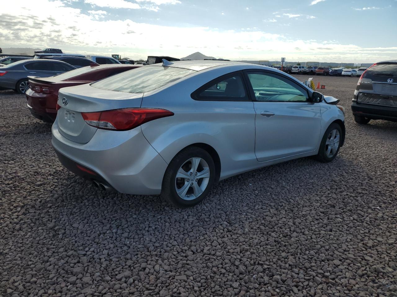 KMHDH6AE2DU005881 2013 Hyundai Elantra Coupe Gs