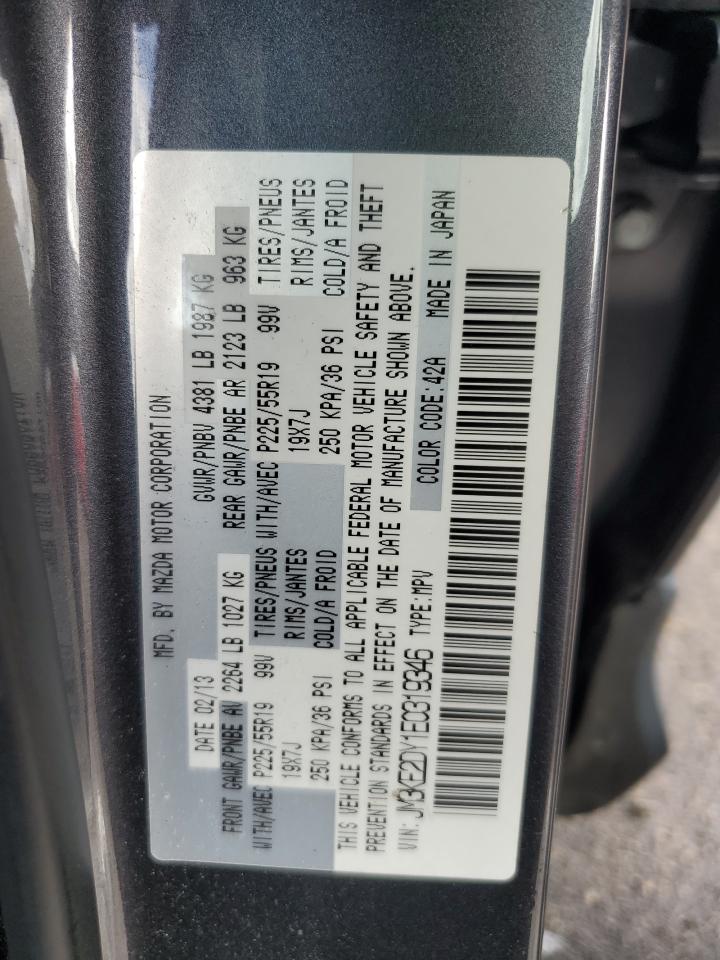 JM3KE2DY1E0319346 2014 Mazda Cx-5 Gt