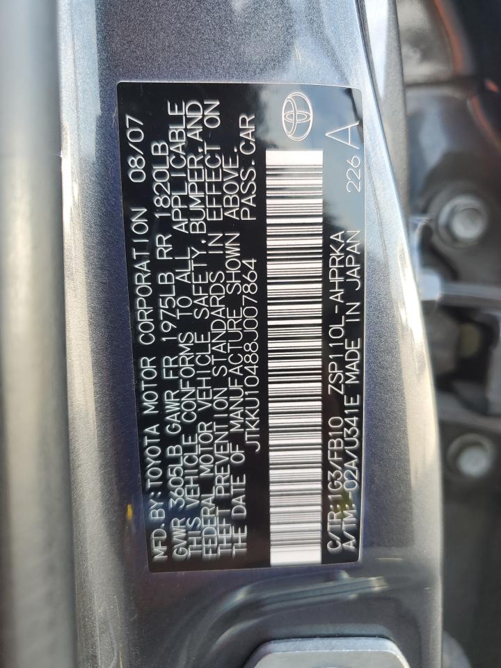 JTKKU10488J007864 2008 Toyota Scion Xd