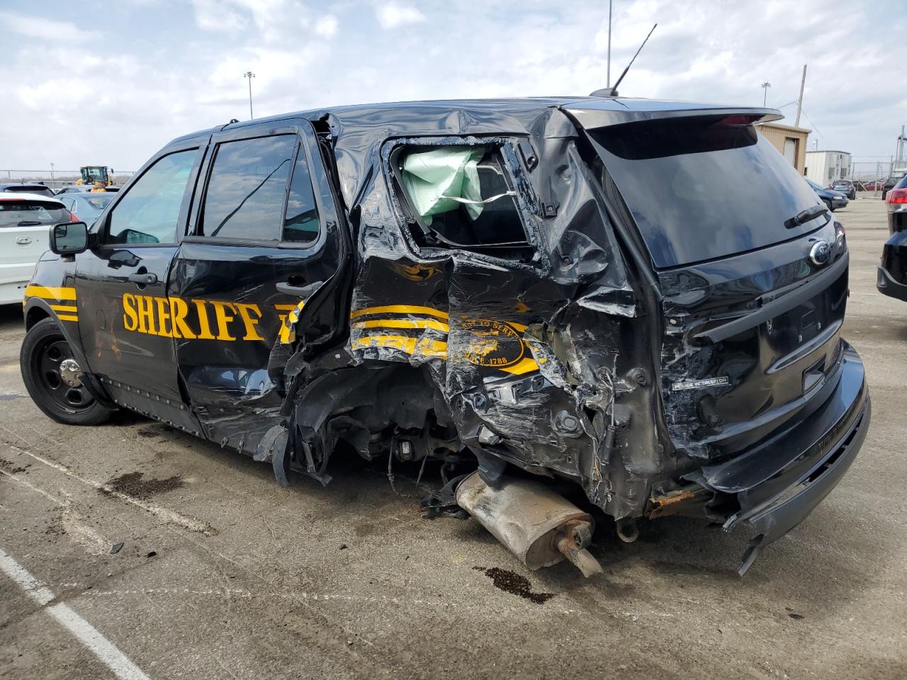 1FM5K8AR5EGC37847 2014 Ford Explorer Police Interceptor