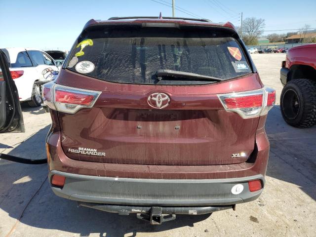 VIN 5TDKKRFH1FS082699 2015 Toyota Highlander, Xle no.6